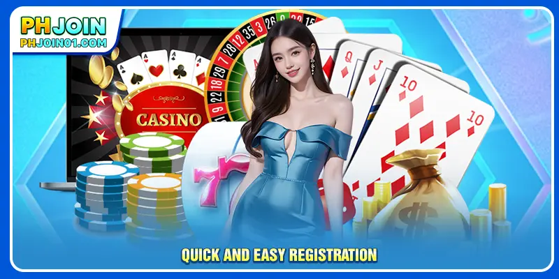 Quick and easy registration